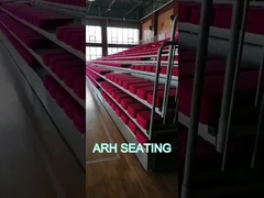 OEM μαλακό μαξιλάρι τηλεσκοπικό bleacher καθίσματα tribune καθίσματα W900mm βήμα