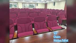 Κρυφό Tablet VIP Πτυσσόμενες Καρέκλες Auditorium