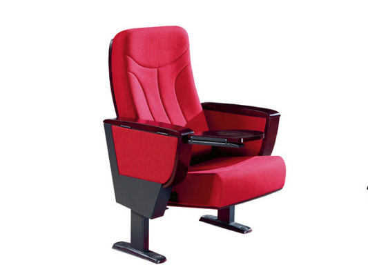 Πόδι VIP κινητό χάλυβα που διπλώνει τις έδρες αιθουσών συνεδριάσεων με την κρυμμένη ταμπλέτα